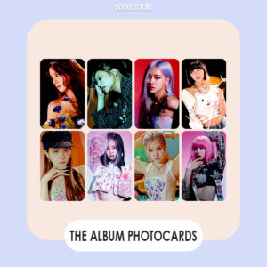 BLACKPINK THE ALBUM SET DE FOTOS TIPO PHOTOCARD