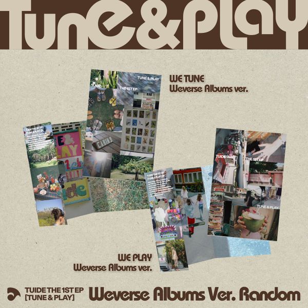 TUIDE - TUNE & PLAY (Weverse Albums Ver. al azar)