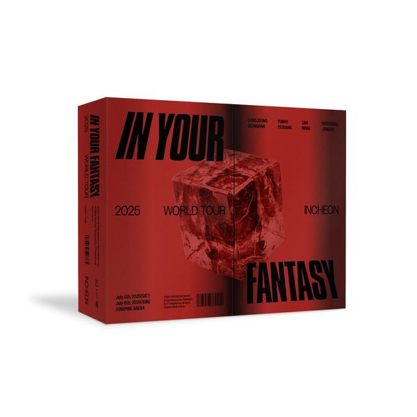 ATEEZ - IN YOUR FANTASY (2025 WORLD TOUR) INCHEON DVD